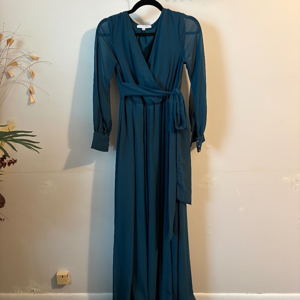 Aqua dress